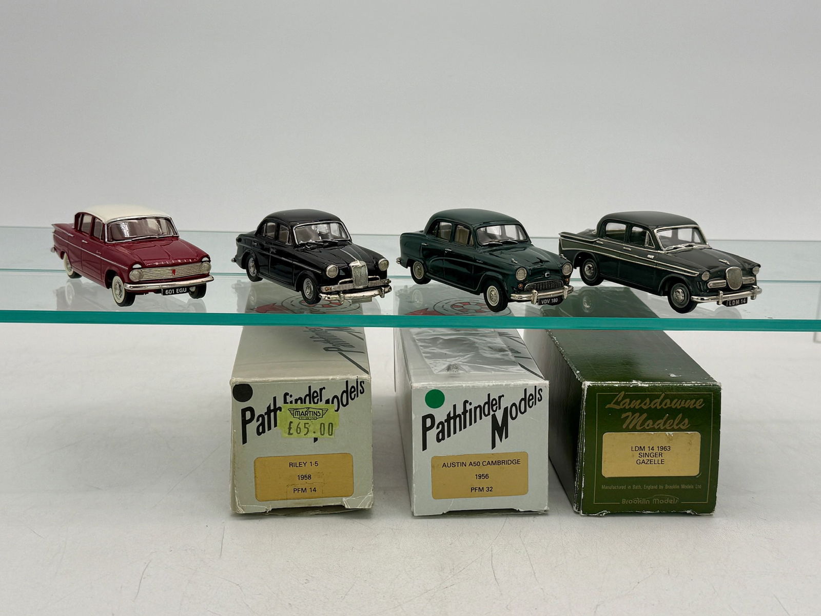 A Collection of Pathfinder and Lansdowne white metal Model Cars (1 of 2)