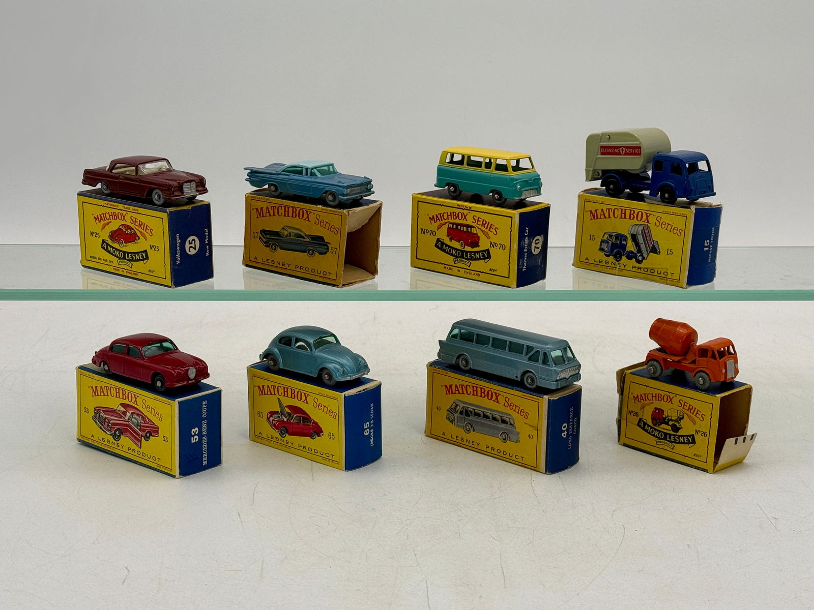 8 Matchbox Lesney Die-Cast Toy Vehicles (1 of 2)