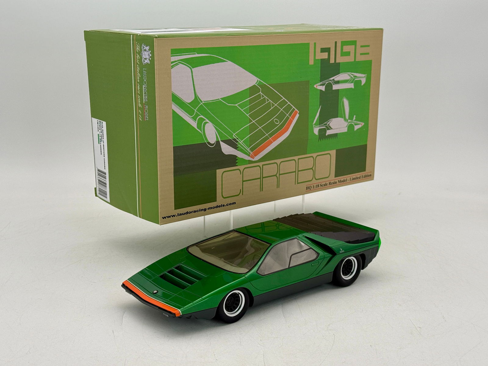 Laudo racing-Model LM 126 1968 Alfa Romeo 33 Bertone Carabo (1 of 3)
