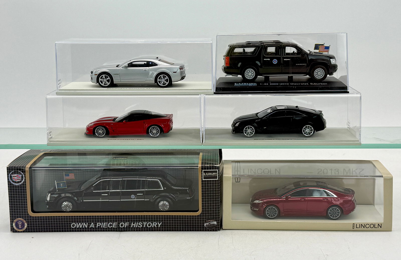 6 Luxury Die-Cast Model Vehicles (1 of 2)