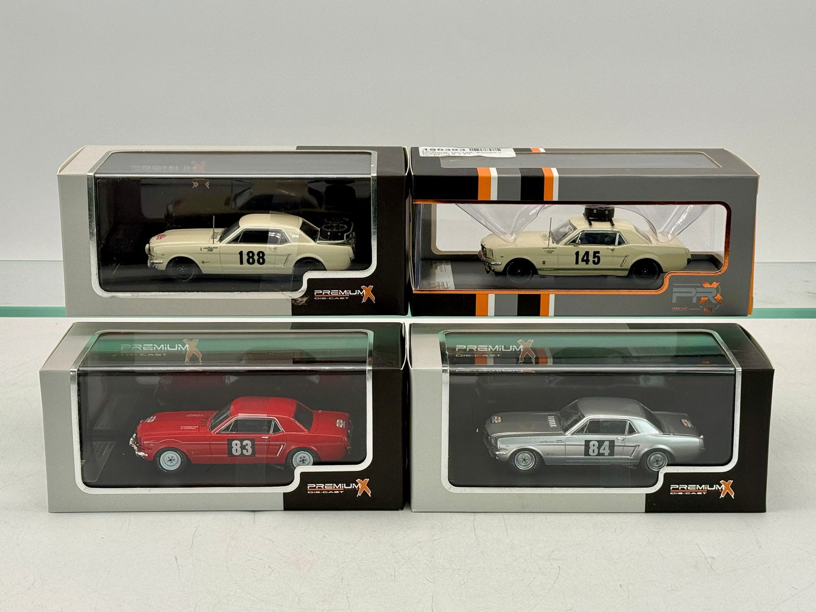 4 Premium X 1:43 Scale Ford Mustang Rally Cars (1 of 2)