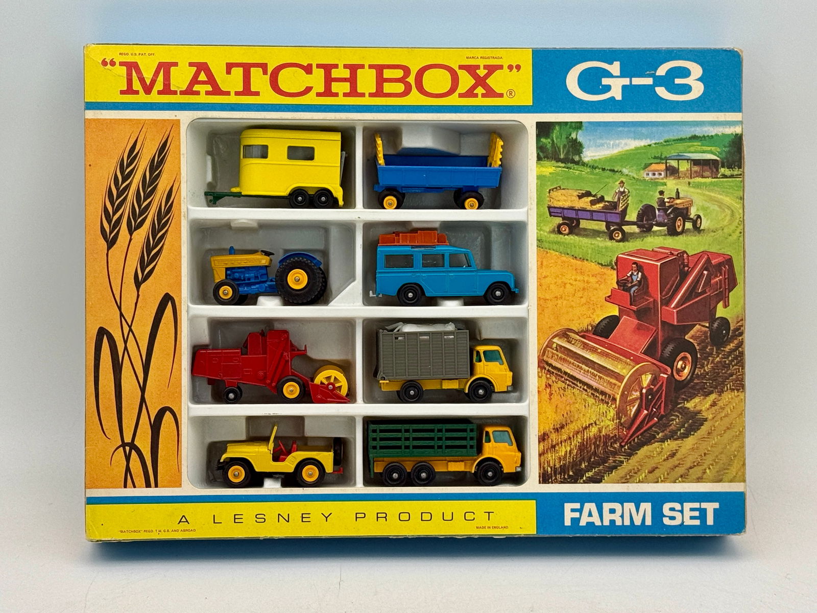 Matchbox Lesney G-3 Farm Set Diecast Vehicle Collection (1 of 3)