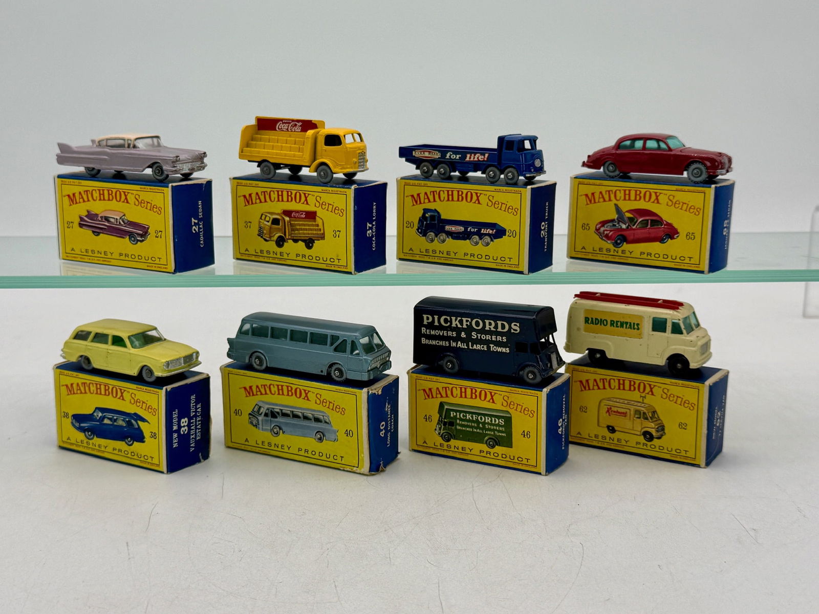8 Matchbox Lesney Series Die-Cast Toy Vehicles (1 of 2)