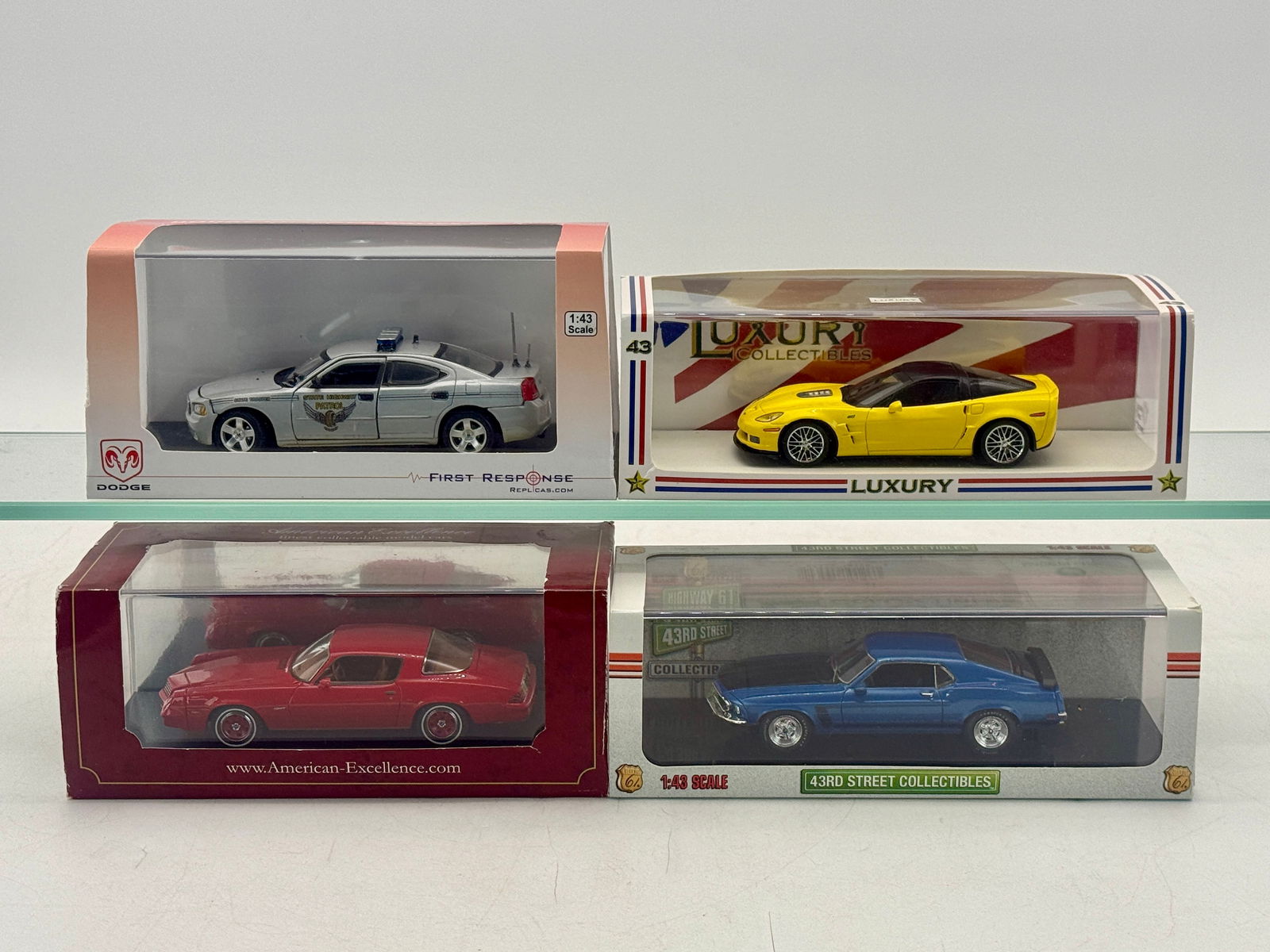 A Collection of 1:43 Scale Resin Model Cars (1 of 3)