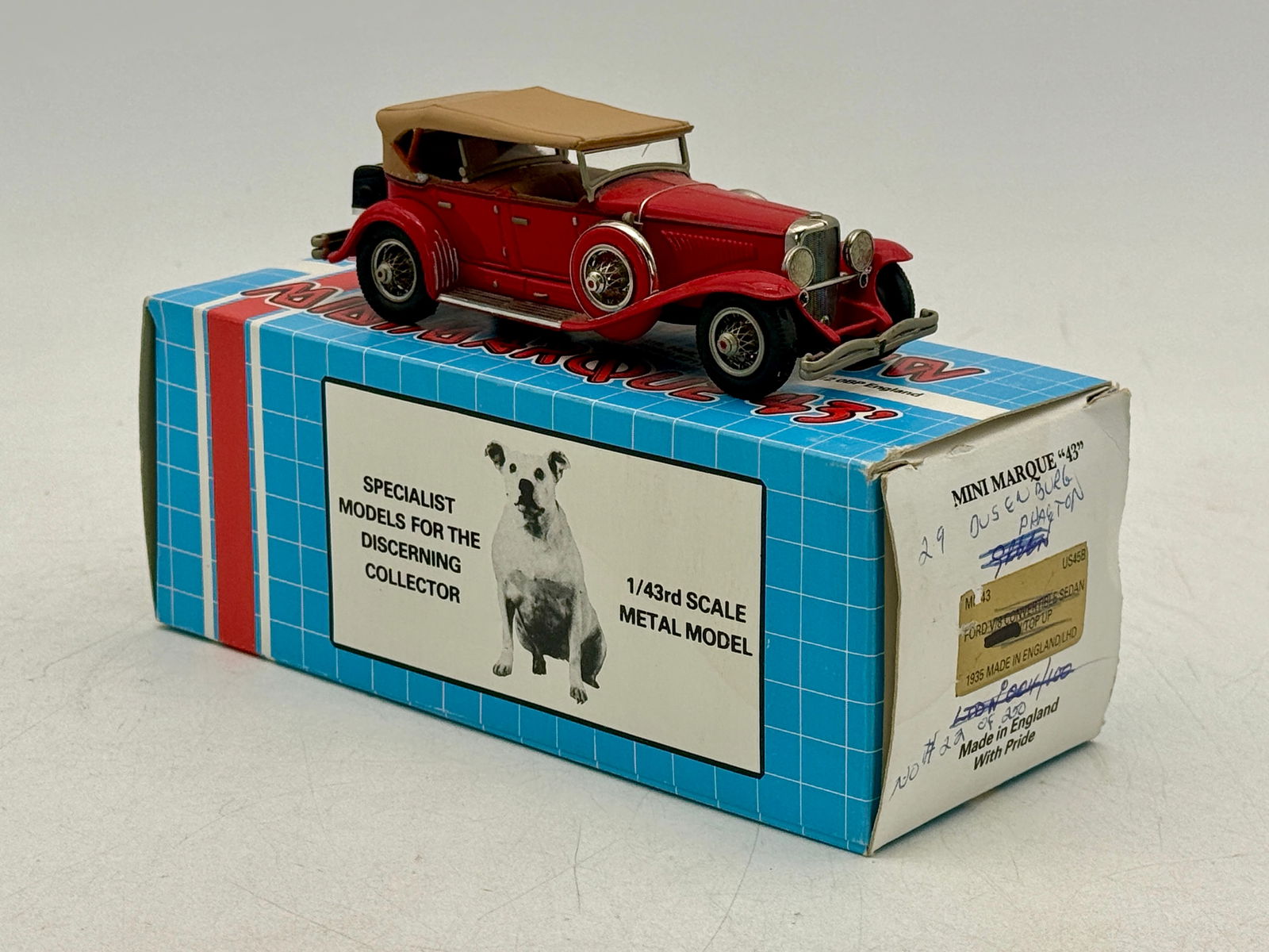 Mini Marque 43 Duesenberg Phaeton 1/43 Scale Model Car (1 of 3)