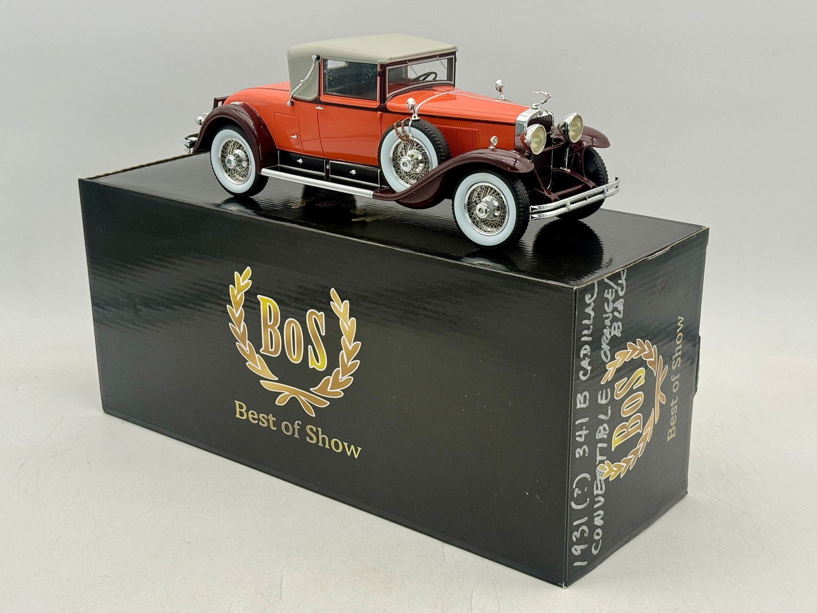 BoS-Models #283 1931 Cadillac 341B Convertible Model Car (1 of 3)