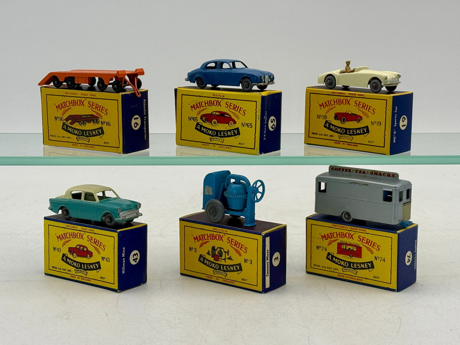 6 Vintage Matchbox Lesney Series Moko's (1 of 2)