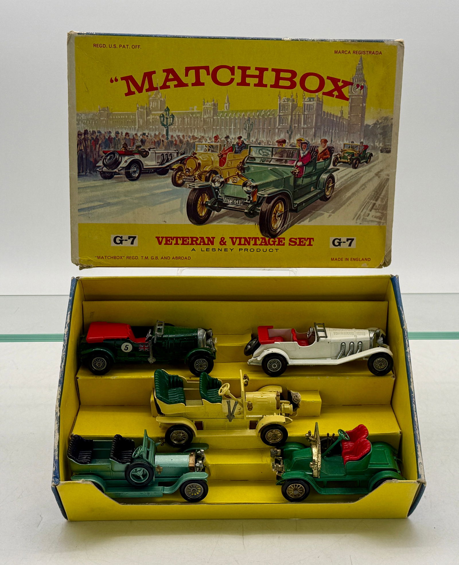 Matchbox Models of Yesteryear G-7 Veteran and Vintage Set (1 of 4)