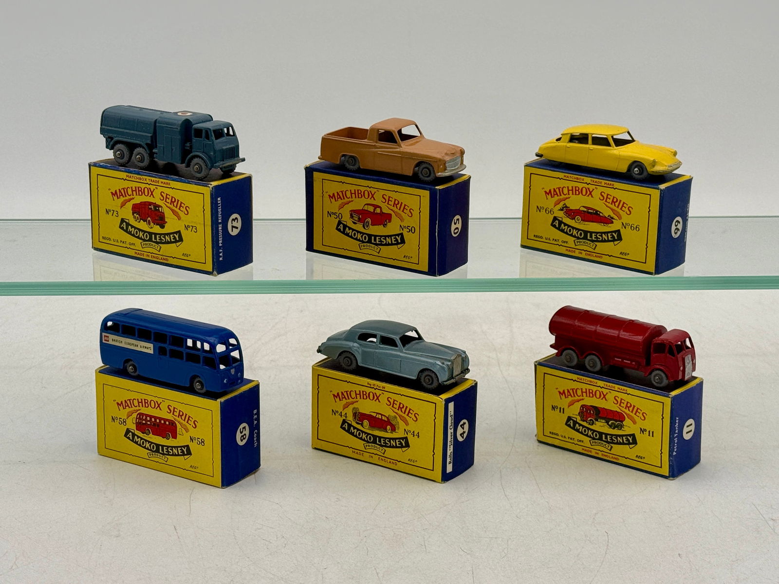 6 Matchbox Series Moko Lesney Die-Cast Vehicles (1 of 2)