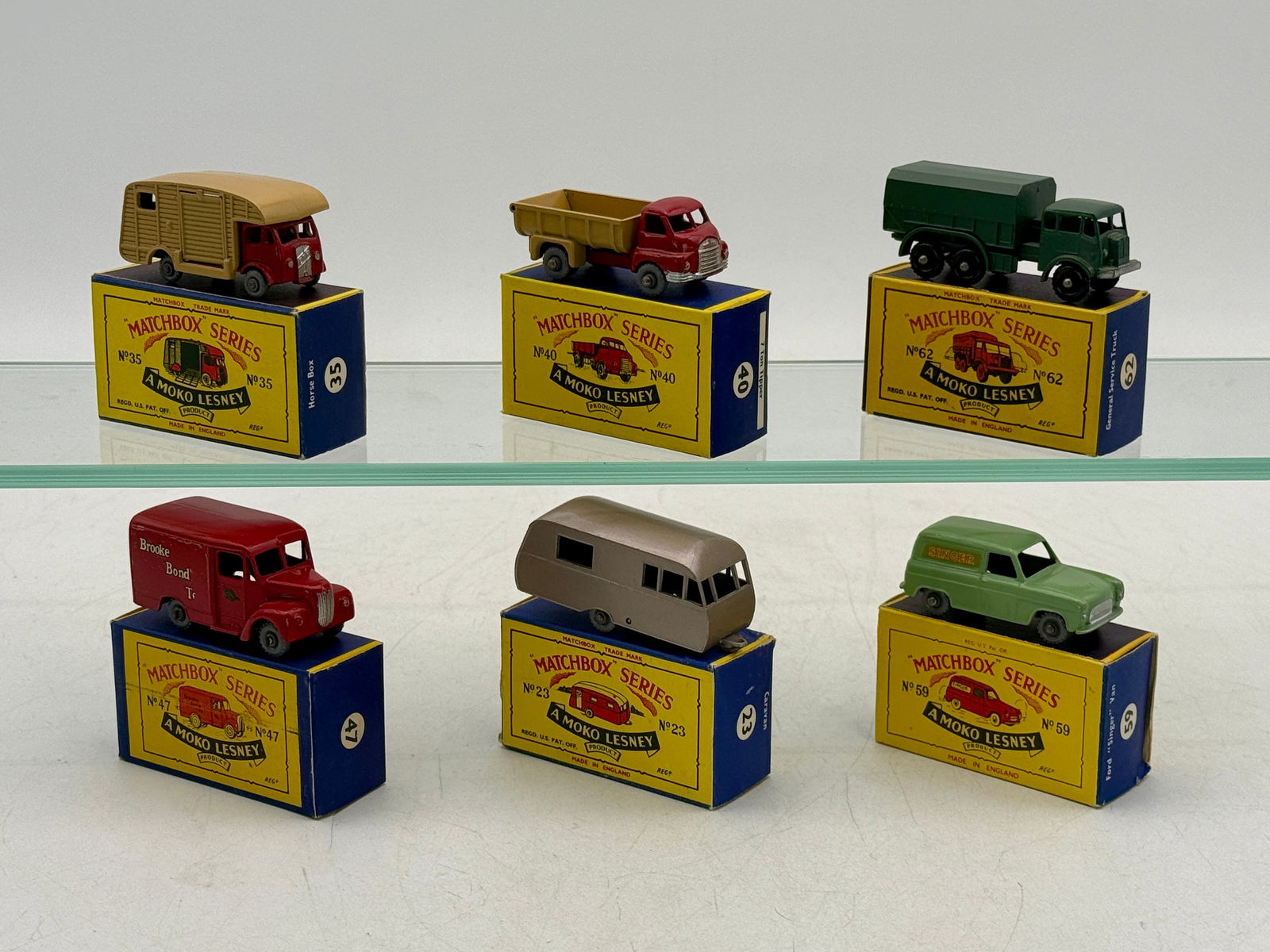 6 Matchbox Lesney Series Die-Cast Vehicle Moko's (1 of 2)