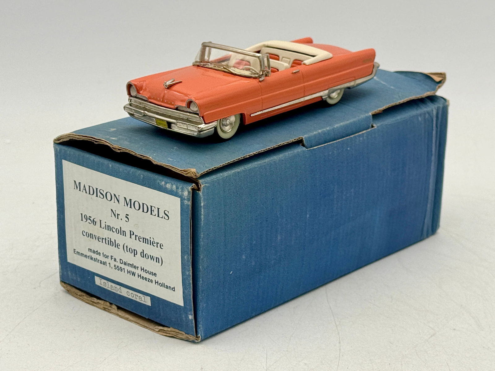 Madison Models Nr. 5 1956 Lincoln Premiere Convertible (1 of 2)