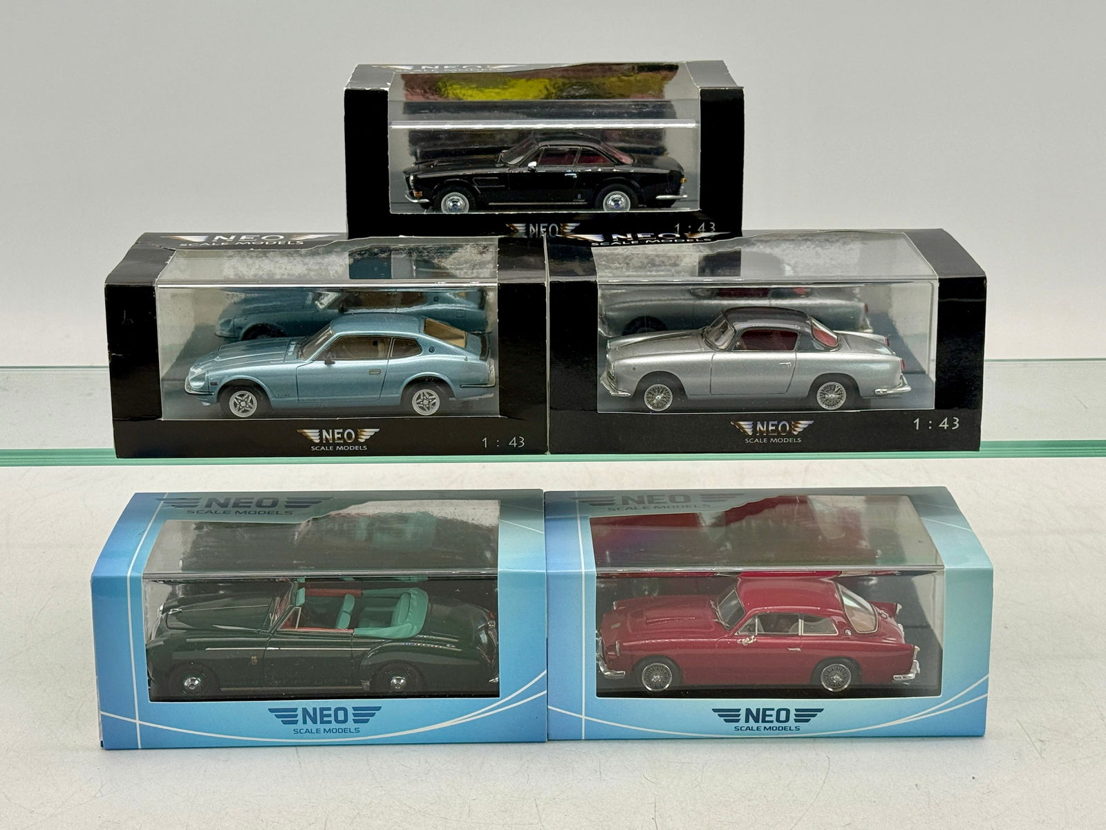 5 Neo Scale Models 1:43 Scale Model Cars (1 of 3)
