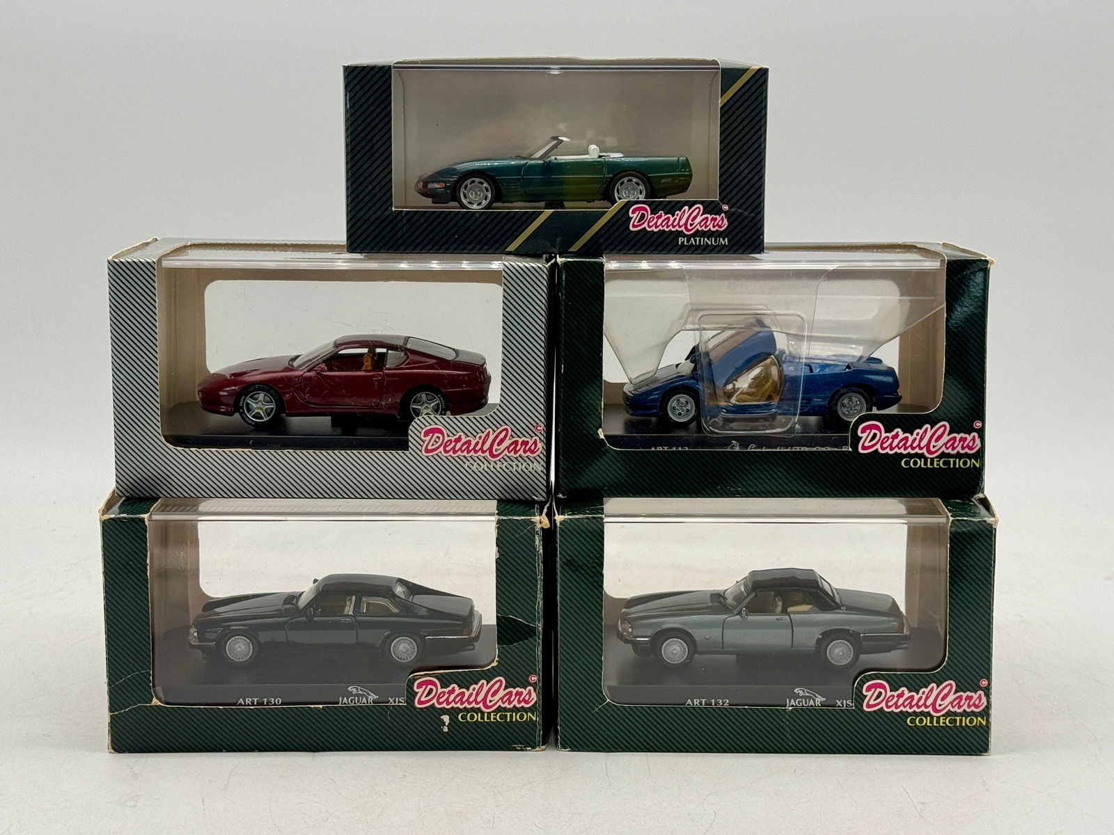 5 Detail Cars 1:43 Scale Die-Cast Models (1 of 3)