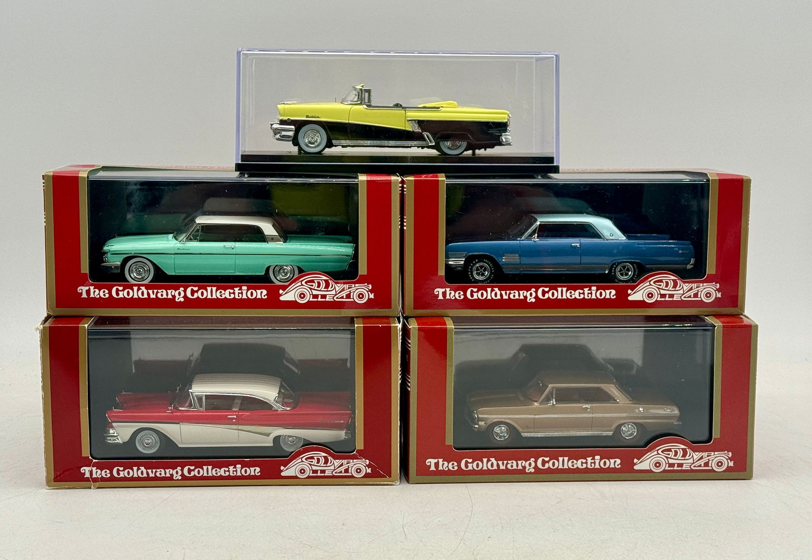 5 Goldvarg Collection Model Cars (1 of 2)