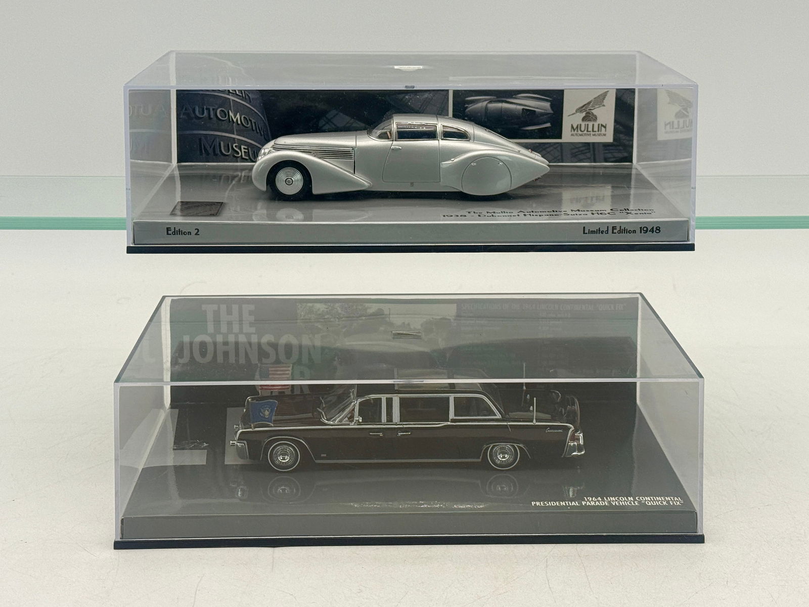 2 Minichamps 1:43 Scale Hispano-Suiza and Lincoln Model Cars (1 of 3)