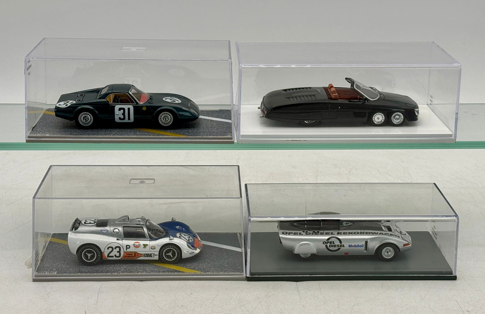 4 Bizarre 1/43 Scale Model Racing Cars (1 of 3)