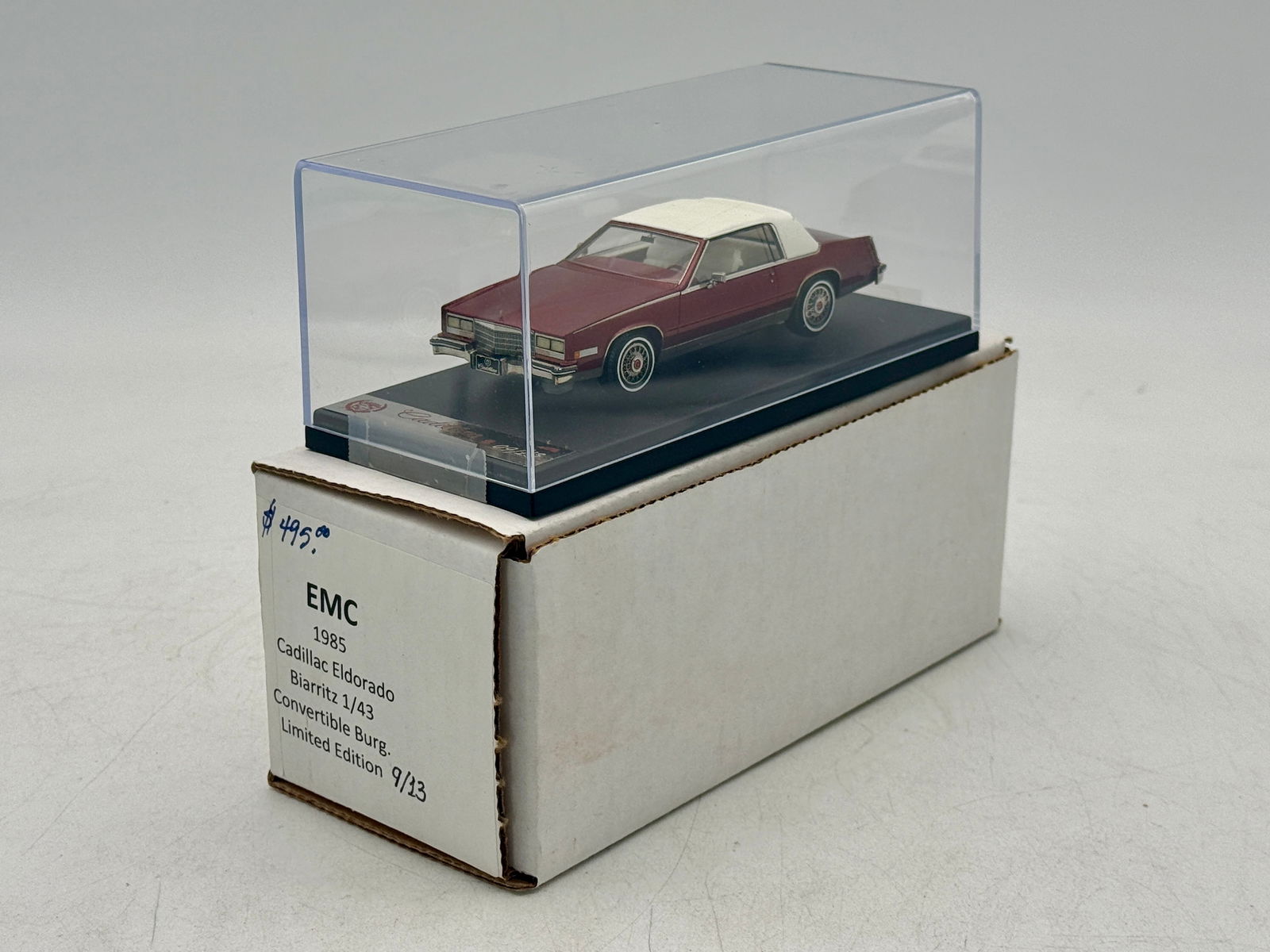 EMC 1985 Cadillac Eldorado Biarritz 1/43 Scale Model Car (1 of 3)