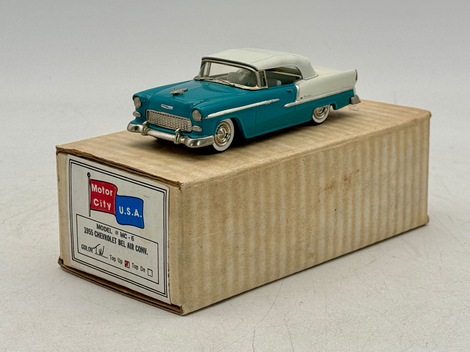 Motor City U.S.A. 1955 Chevrolet Bel Air Convertible Model MC-6 (1 of 4)