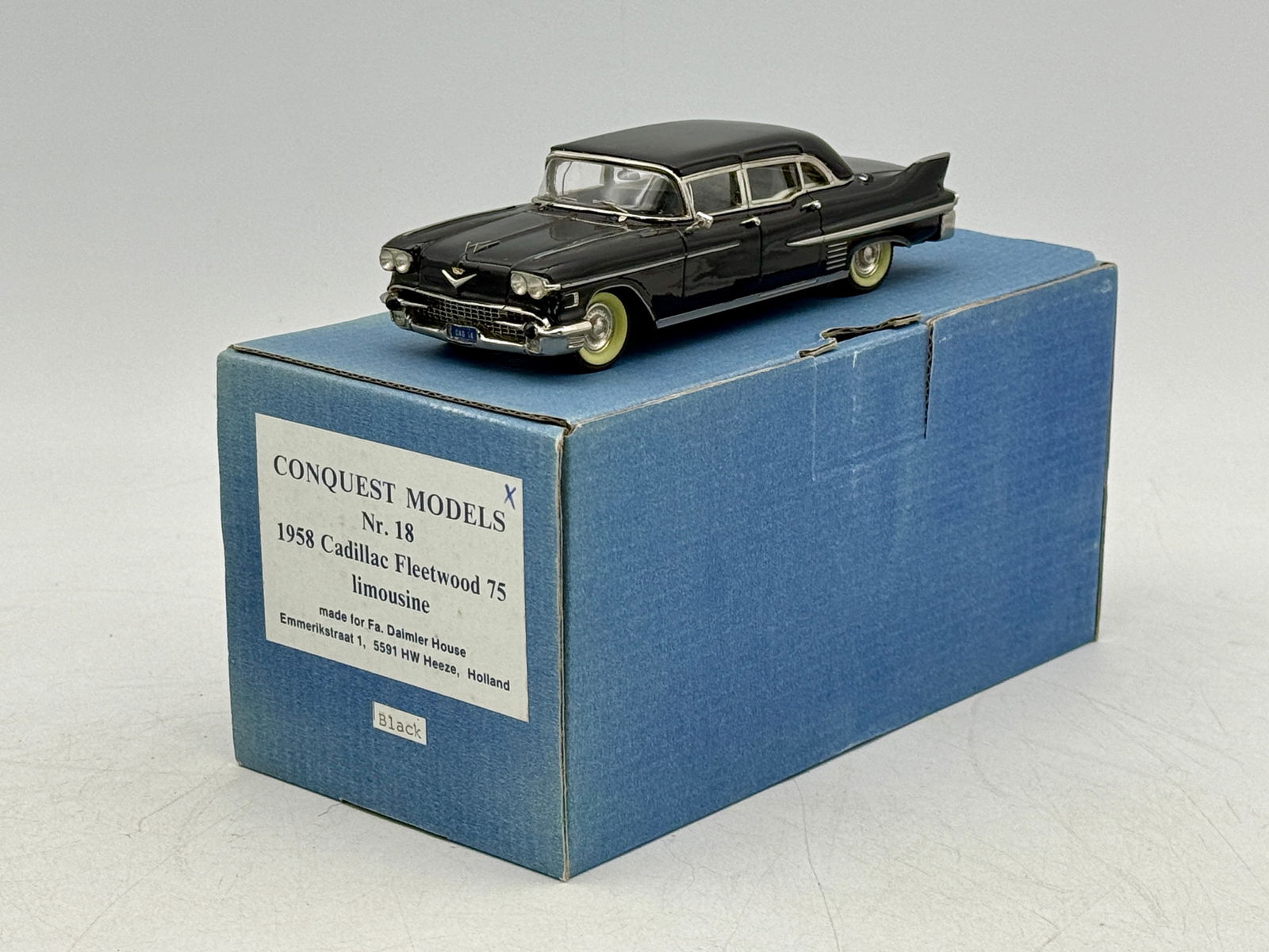 Conquest Models Nr 18 1958 Cadillac Fleetwood 75 Limousine (1 of 3)