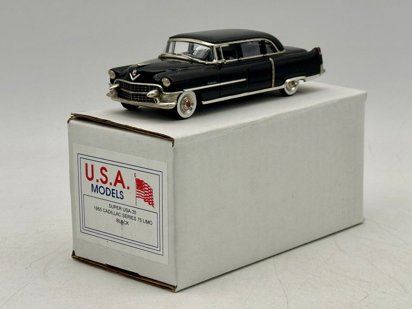 U.S.A. Models #35 1955 Cadillac Series 75 Limo (1 of 3)