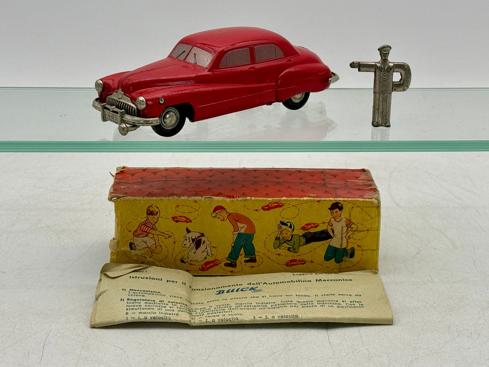 Prameta Buick 405 Wind-Up Toy Car with Box and Key (1 of 4)