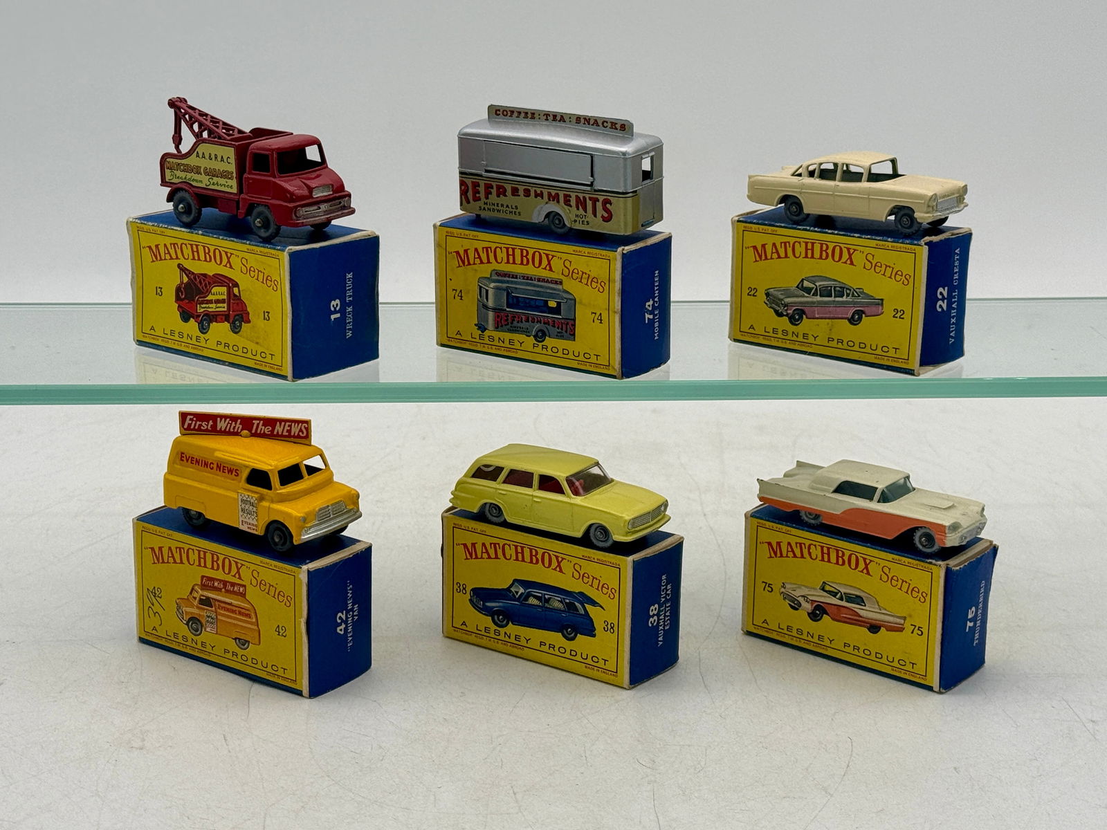 A Collection of 6 Lesney Matchbox Series Die-Cast Toy Vehicles (1 of 2)