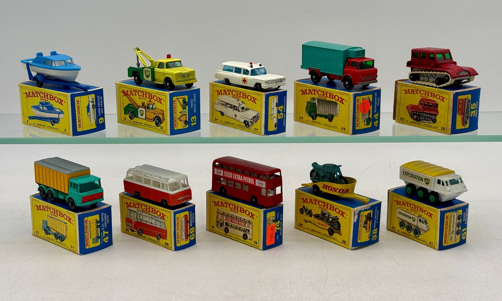10 Lesney Matchbox Series Die-Cast Vehicles (1 of 2)