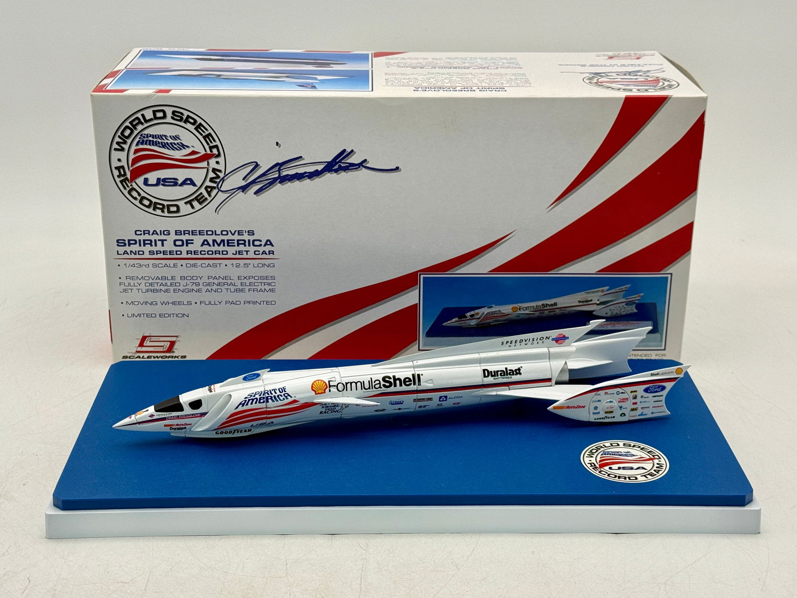 Scaleworks 50A99C Spirit of America Land Speed Record Car (1 of 3)