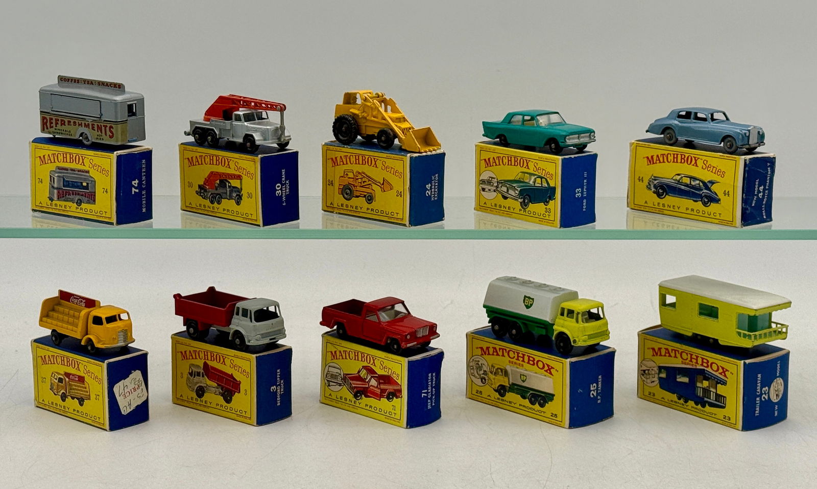 10 Matchbox vehicles (1 of 2)