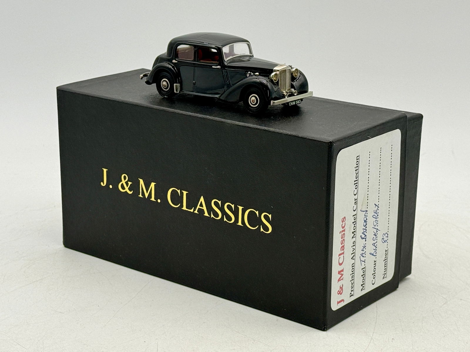 J. & M. Classics #83 Alvis TA14 Saloon Model Car (1 of 2)