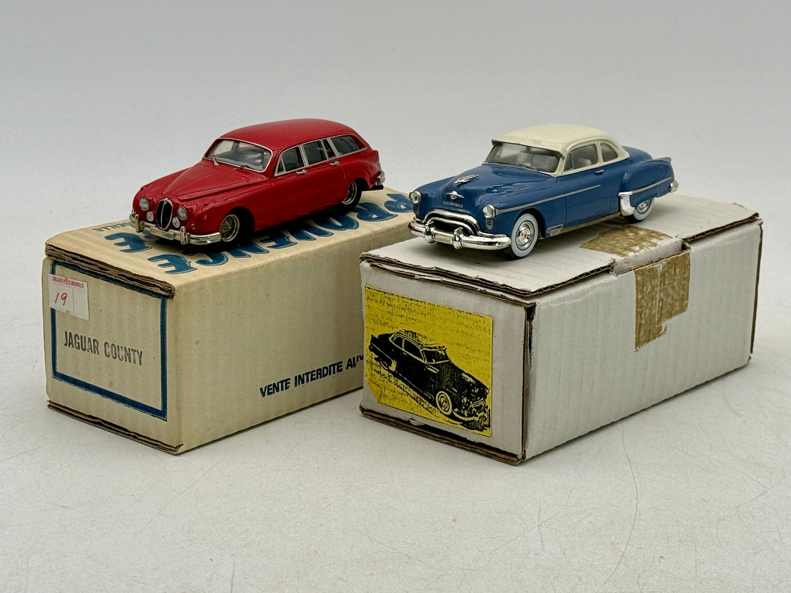 2 Provence Moulage and TRON Club Model Cars (1 of 2)