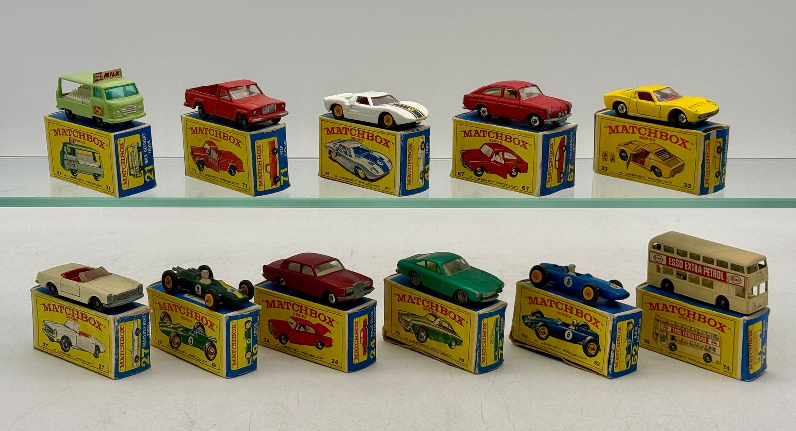 11 Lesney Matchbox Series Die-Cast Vehicles (1 of 2)