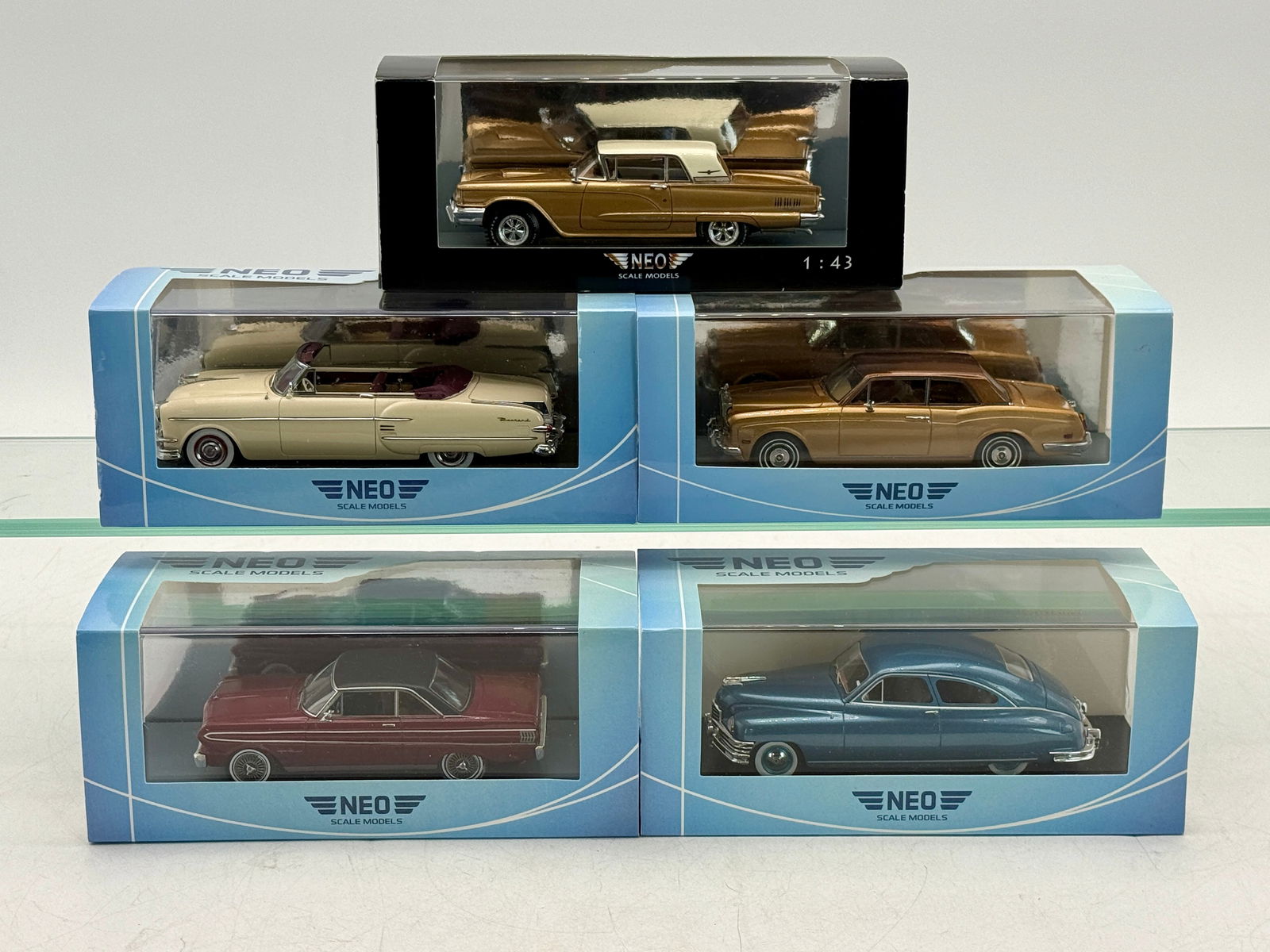 5 NEO Scale Models 1:43 Scale Cars (1 of 2)