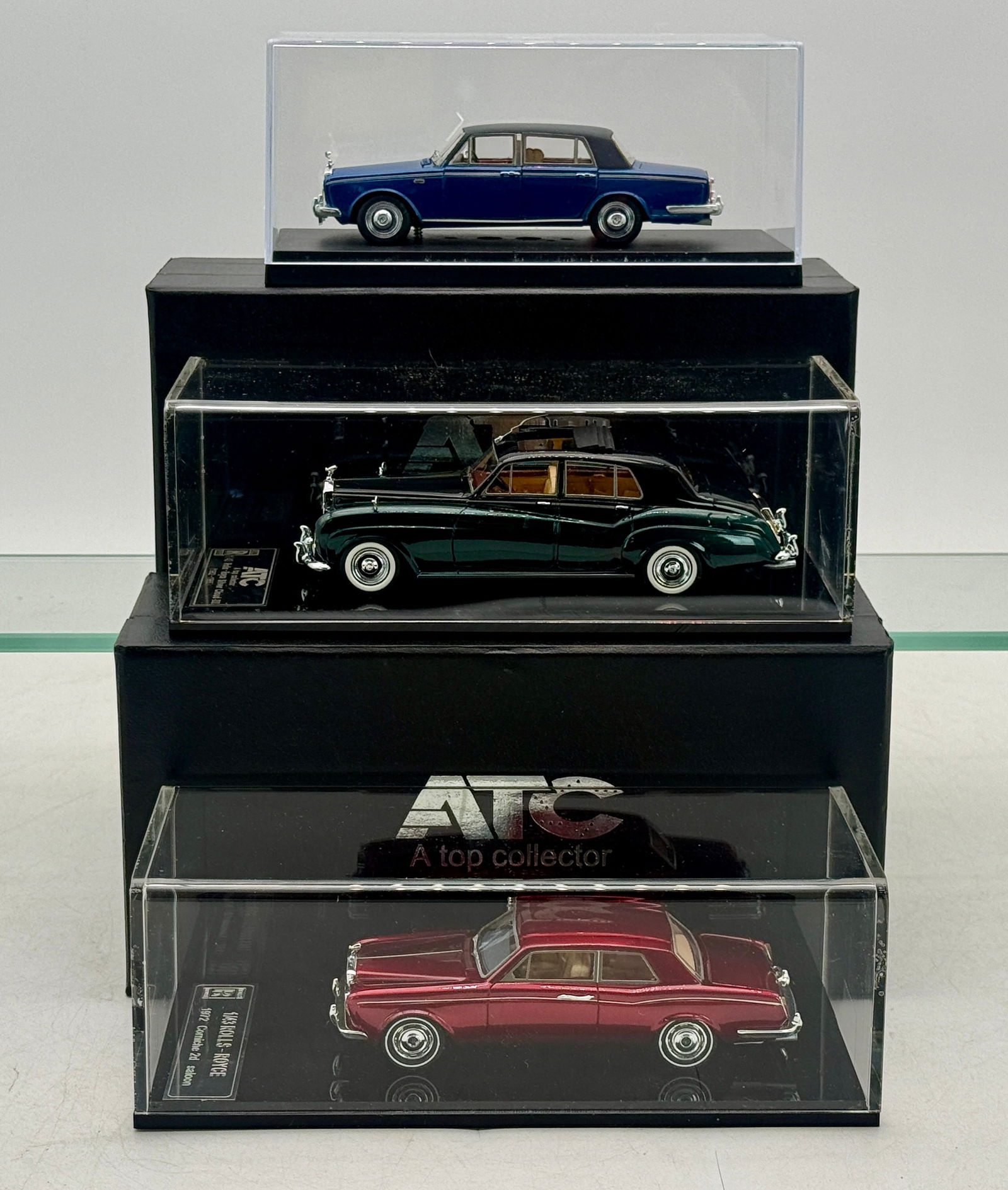 3 ATC 1/43 Scale Rolls-Royce Model Cars (1 of 2)