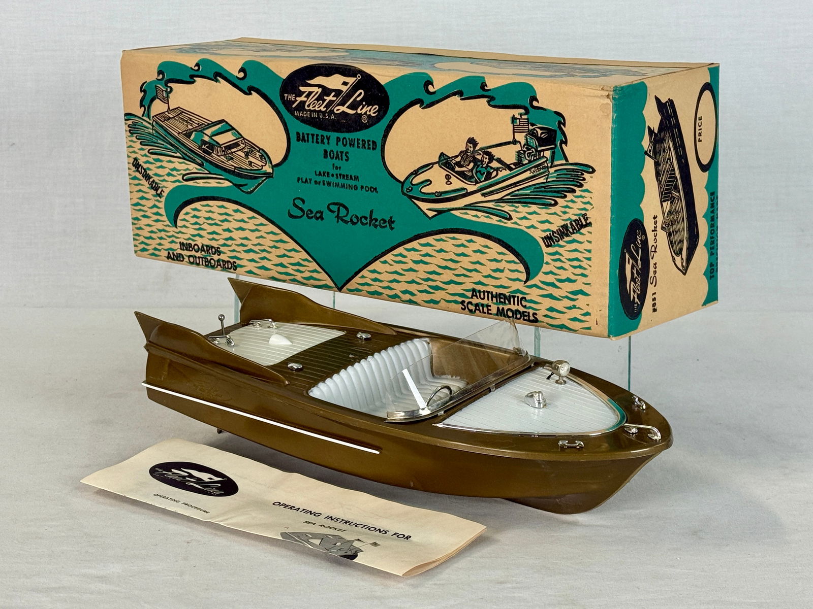 A 851 Fleet Line Sea Rocket Speed Boat (1 of 4)