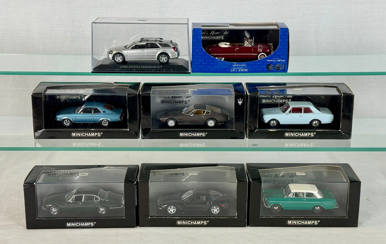 A Collection of Minichamps 1:43 Scale Model Cars (1 of 3)