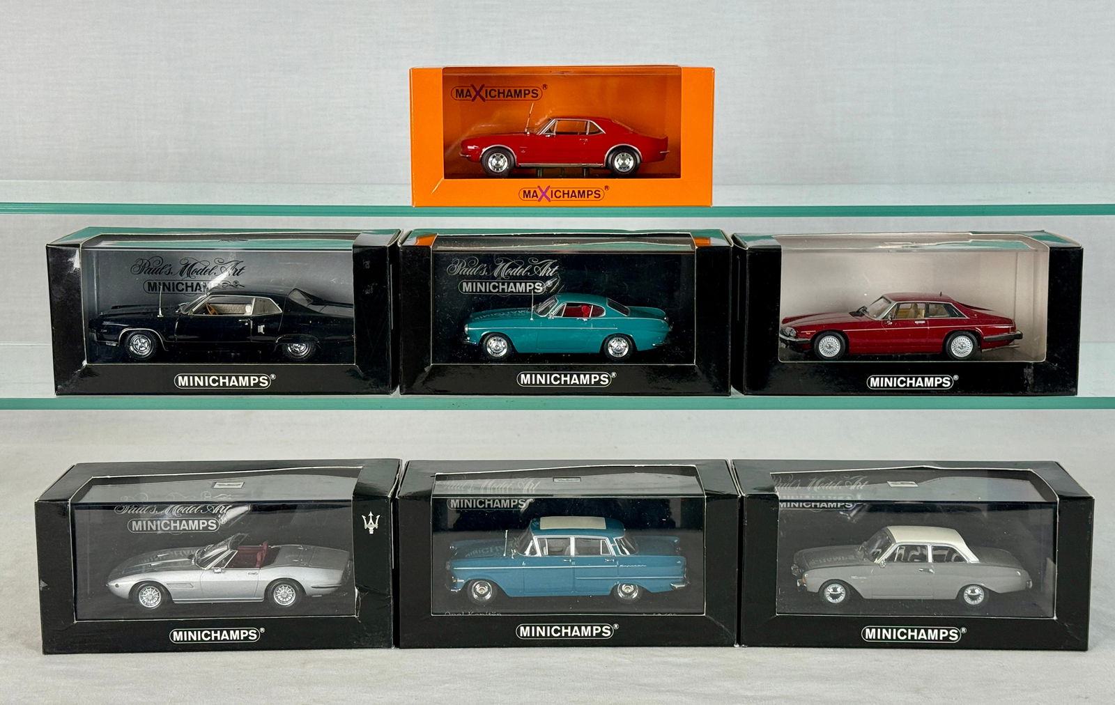 A Collection of Minichamps and Maxichamps 1:43 Scale Model Cars (1 of 3)