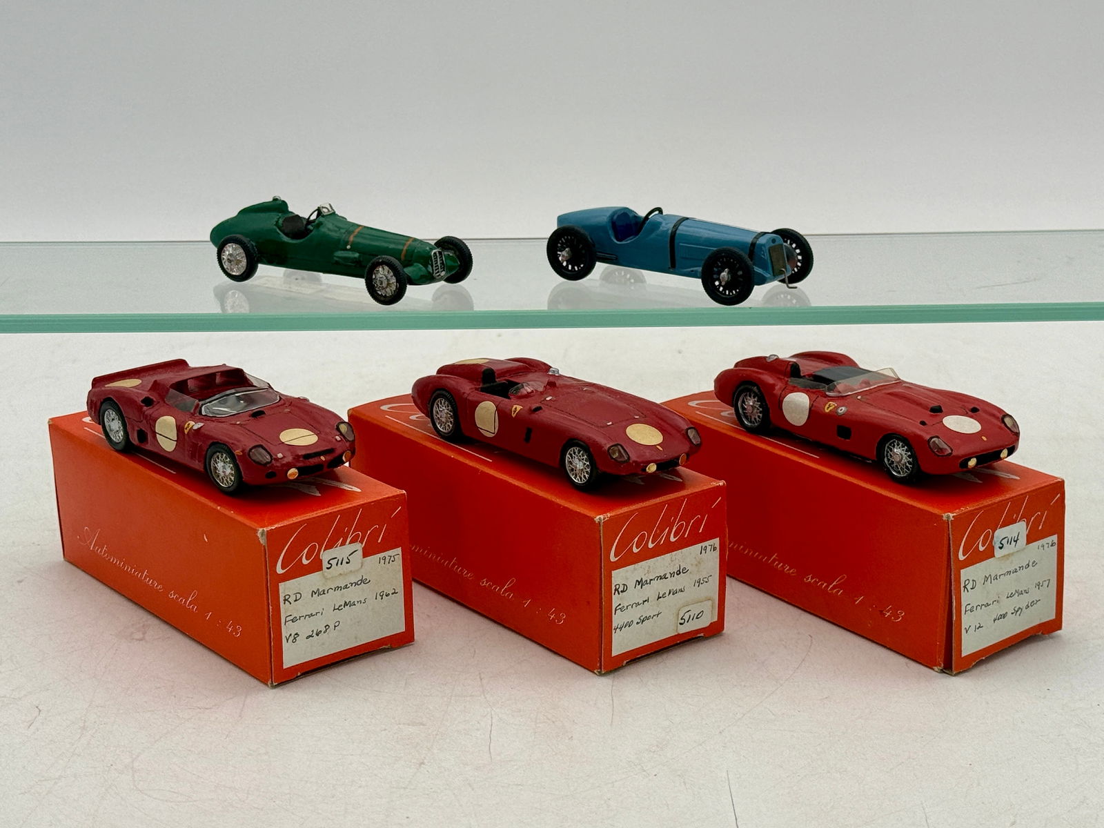 A Group of RD Marmande 1:43 Scale Model Racing Cars (1 of 2)