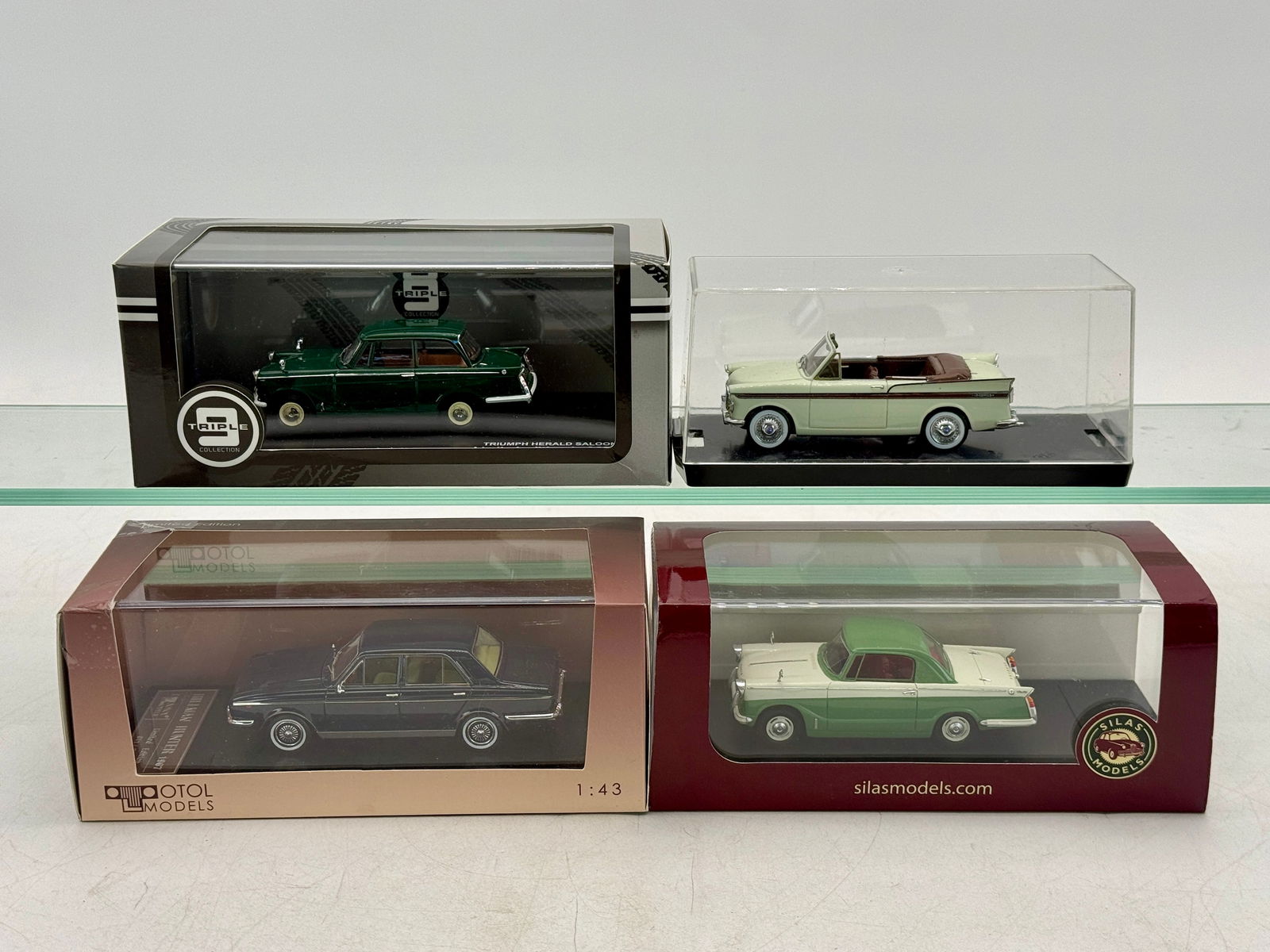 A Collection of 1:43 Scale Die-Cast Model Cars (1 of 2)