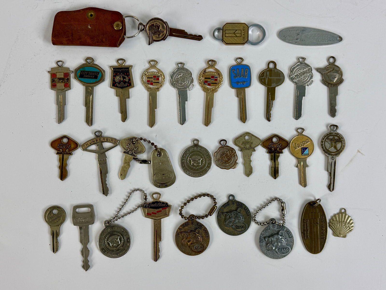 A Collection of Vintage Automotive Keys and Key Fobs (1 of 5)