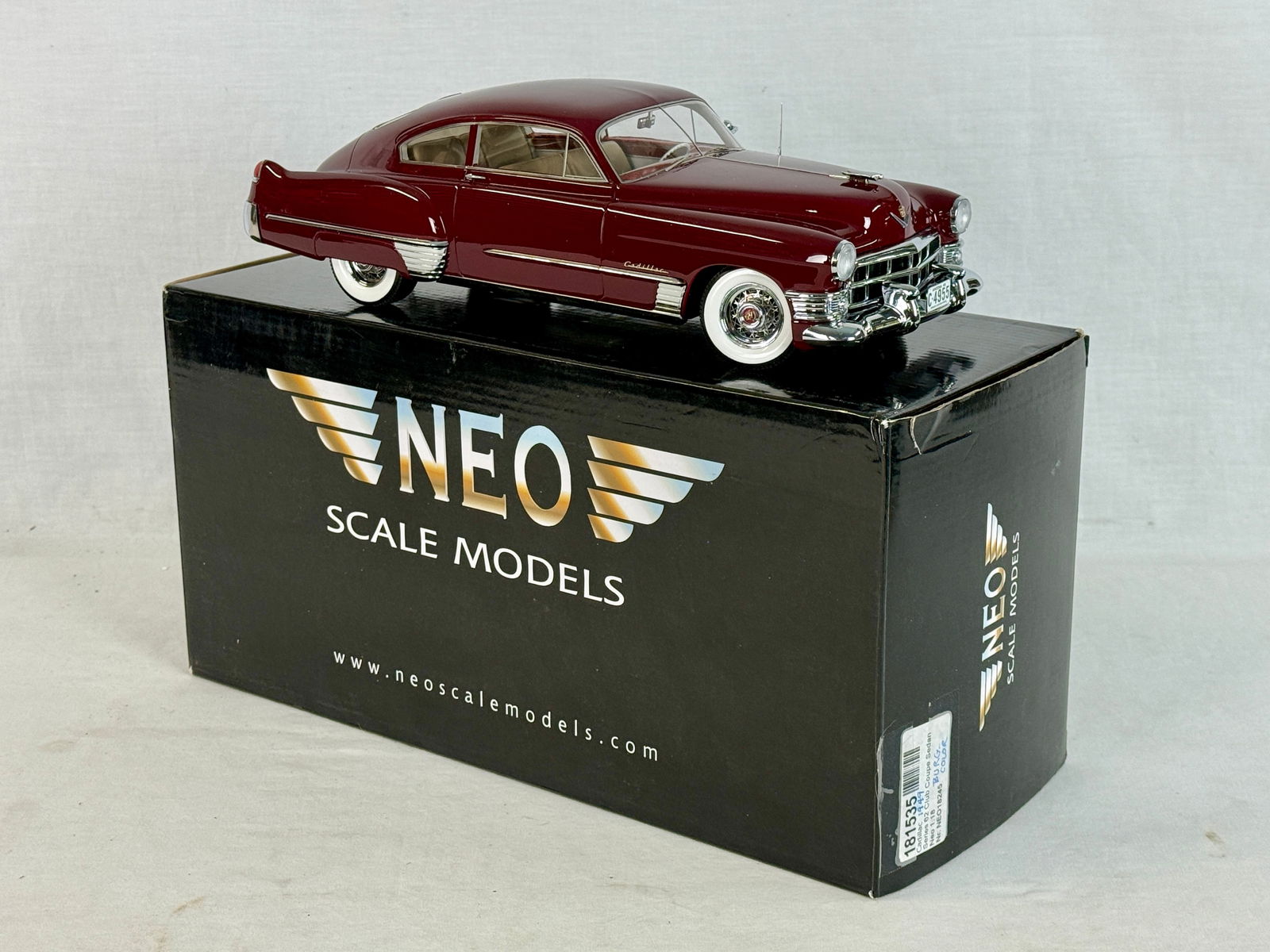 NEO Scale Models 1/18 1949 Cadillac Series 62 Club Coupe (1 of 3)