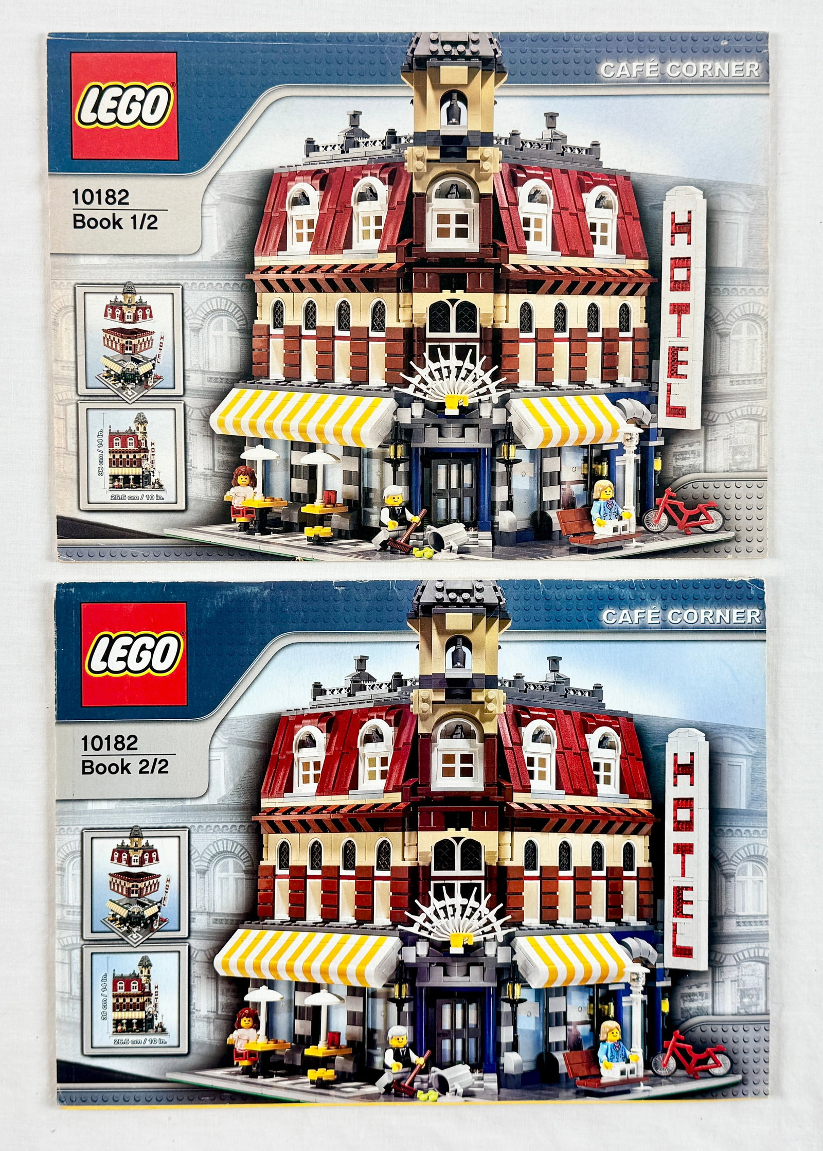 LEGO 10182 Cafe Corner Modular Building Set with Original Instruction Manuals (1 of 2)