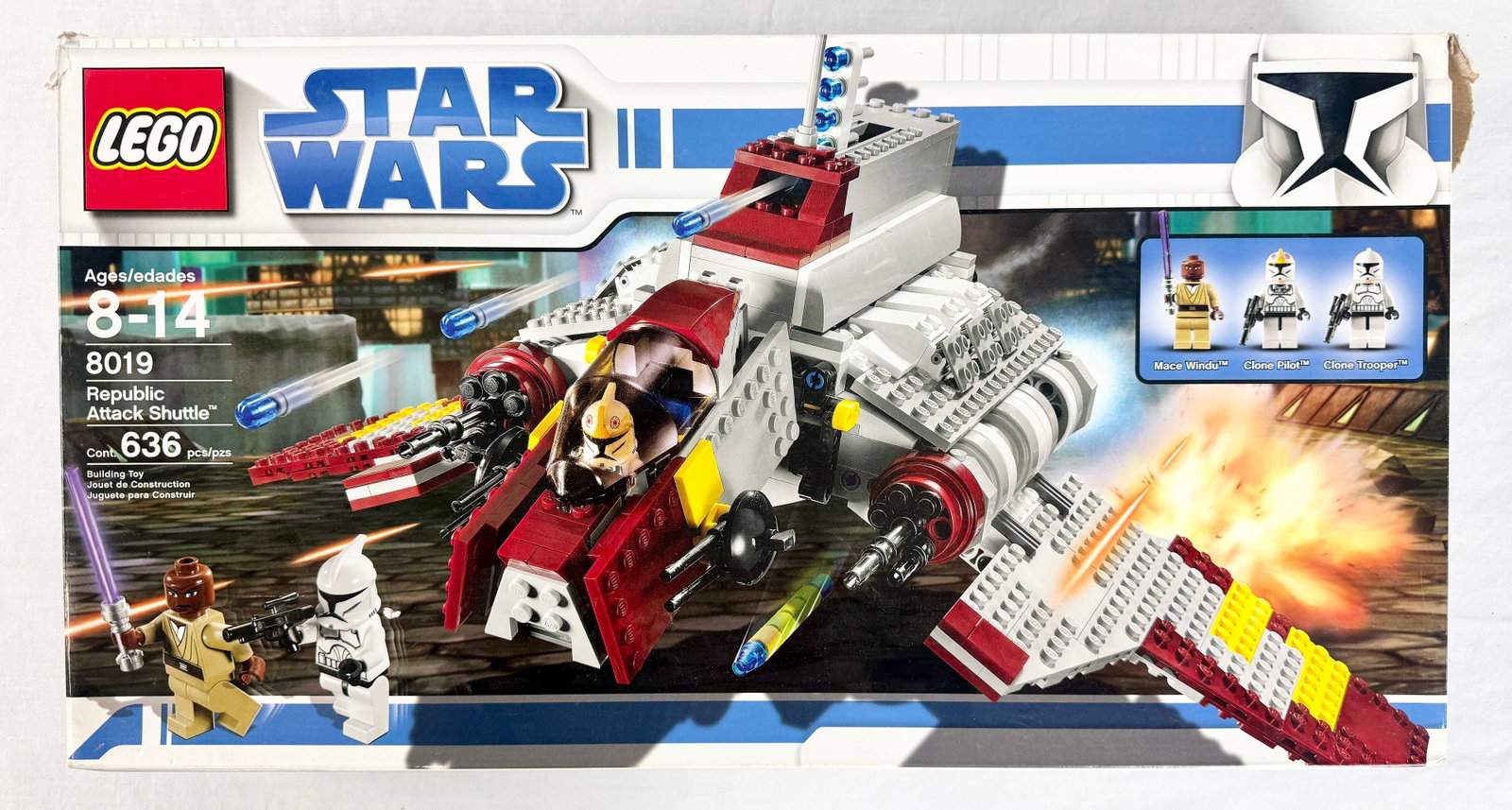 LEGO Star Wars Republic Attack Shuttle Set 8019 (1 of 3)