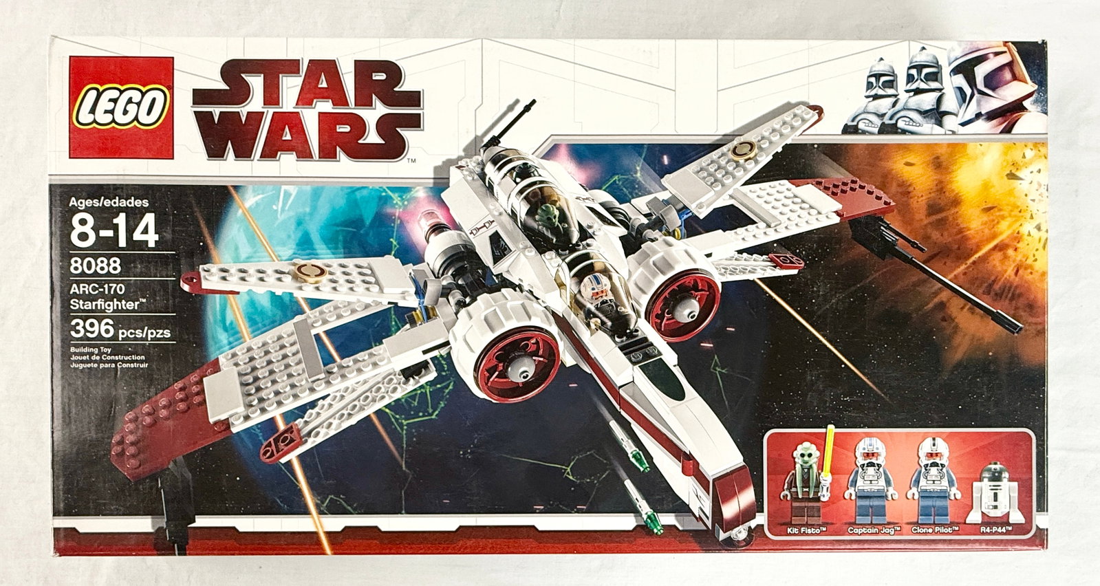 LEGO Star Wars ARC-170 Starfighter Set 8088 (1 of 3)