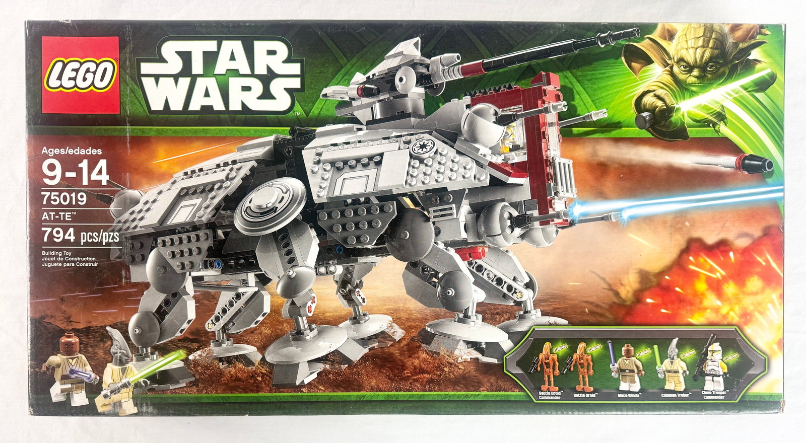 LEGO Star Wars AT-TE Set 75019 with Original Box and Manuals (1 of 3)