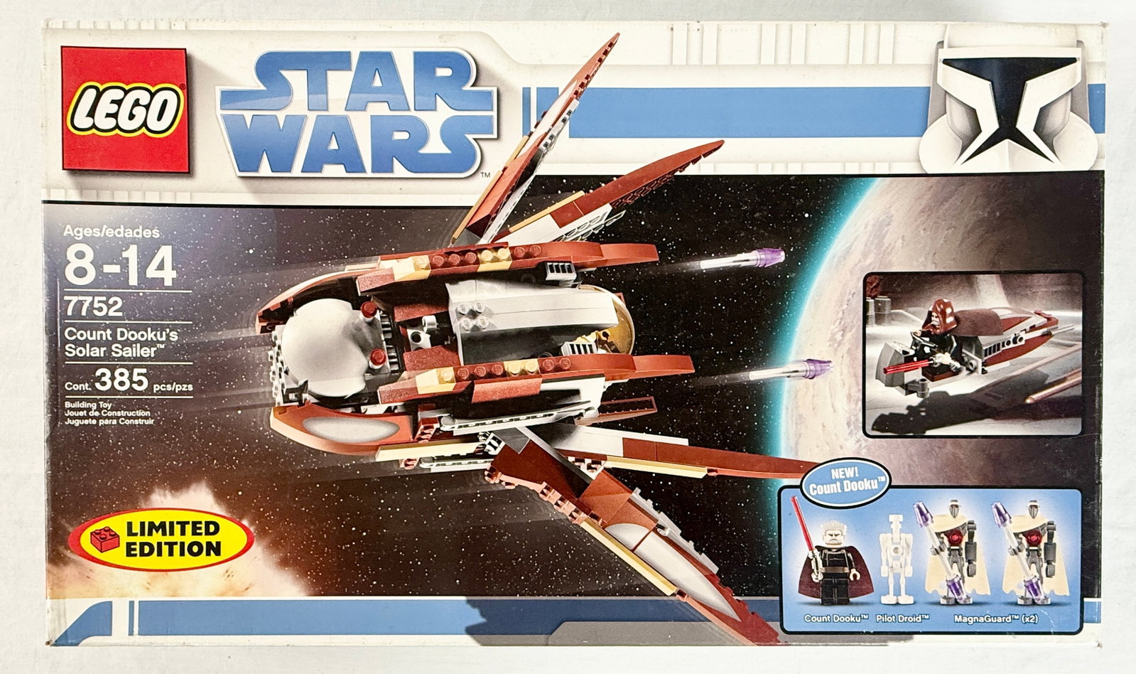 LEGO Star Wars Count Dooku's Solar Sailer Set 7752 (1 of 3)