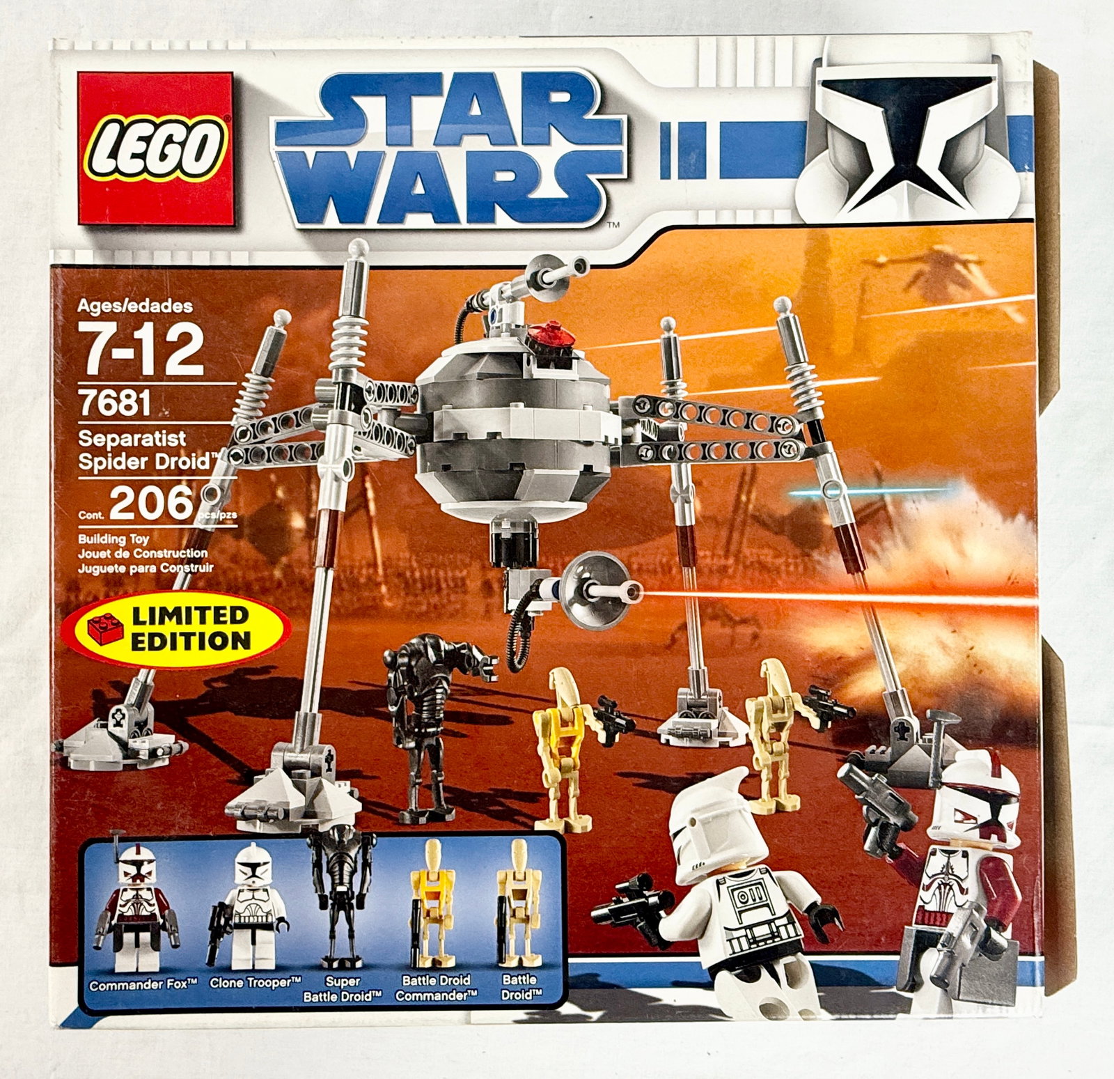 LEGO Star Wars 7681 Separatist Spider Droid Building Set (1 of 3)