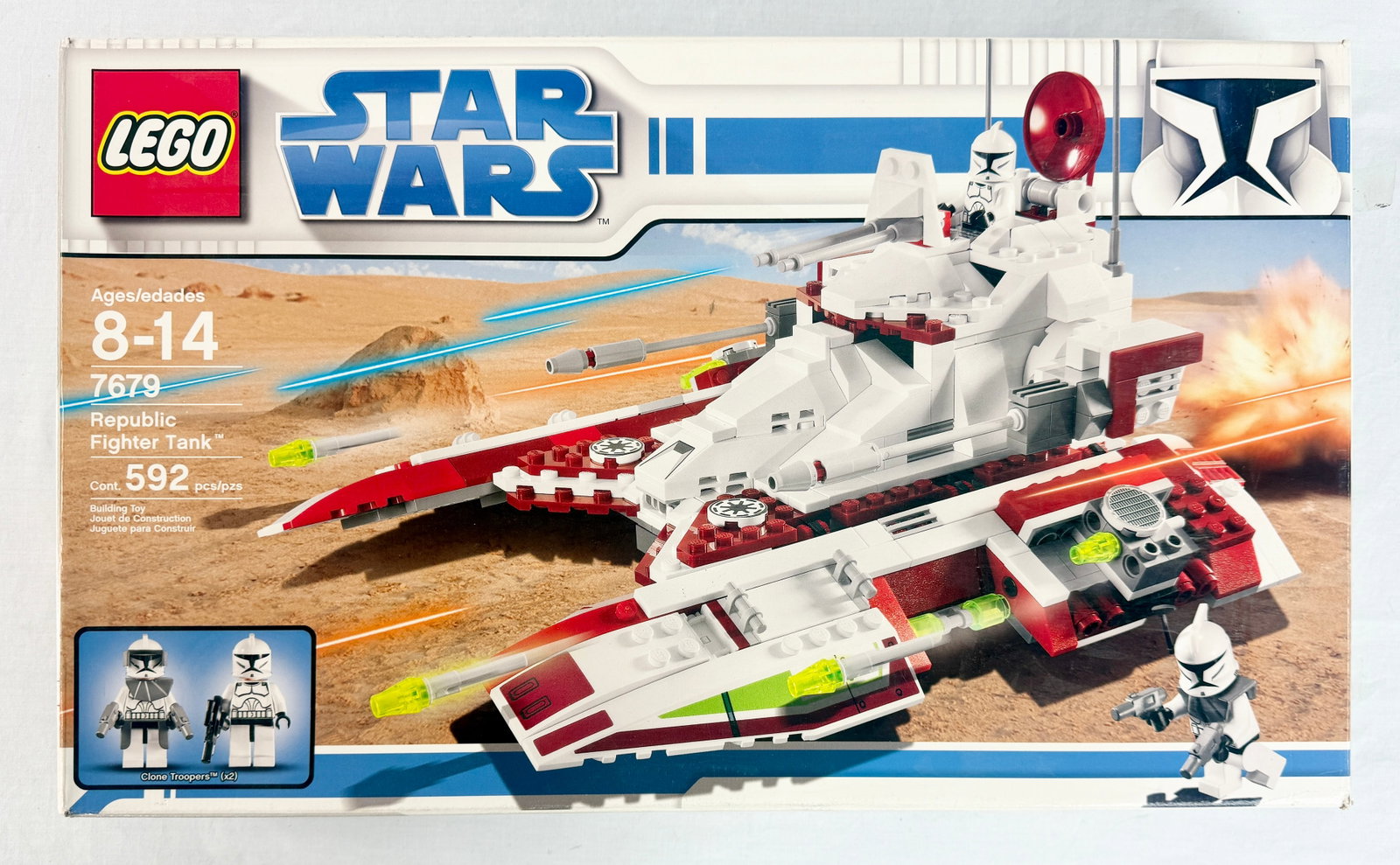 LEGO Star Wars The Clone Wars Republic Fighter Tank Set 7679 (1 of 3)