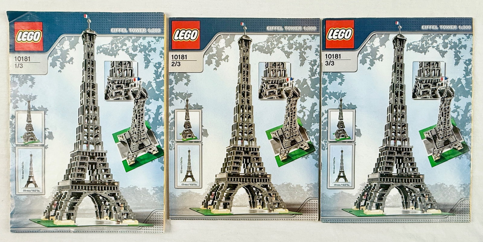 LEGO Eiffel Tower 1:300 Scale Set 10181 (1 of 3)