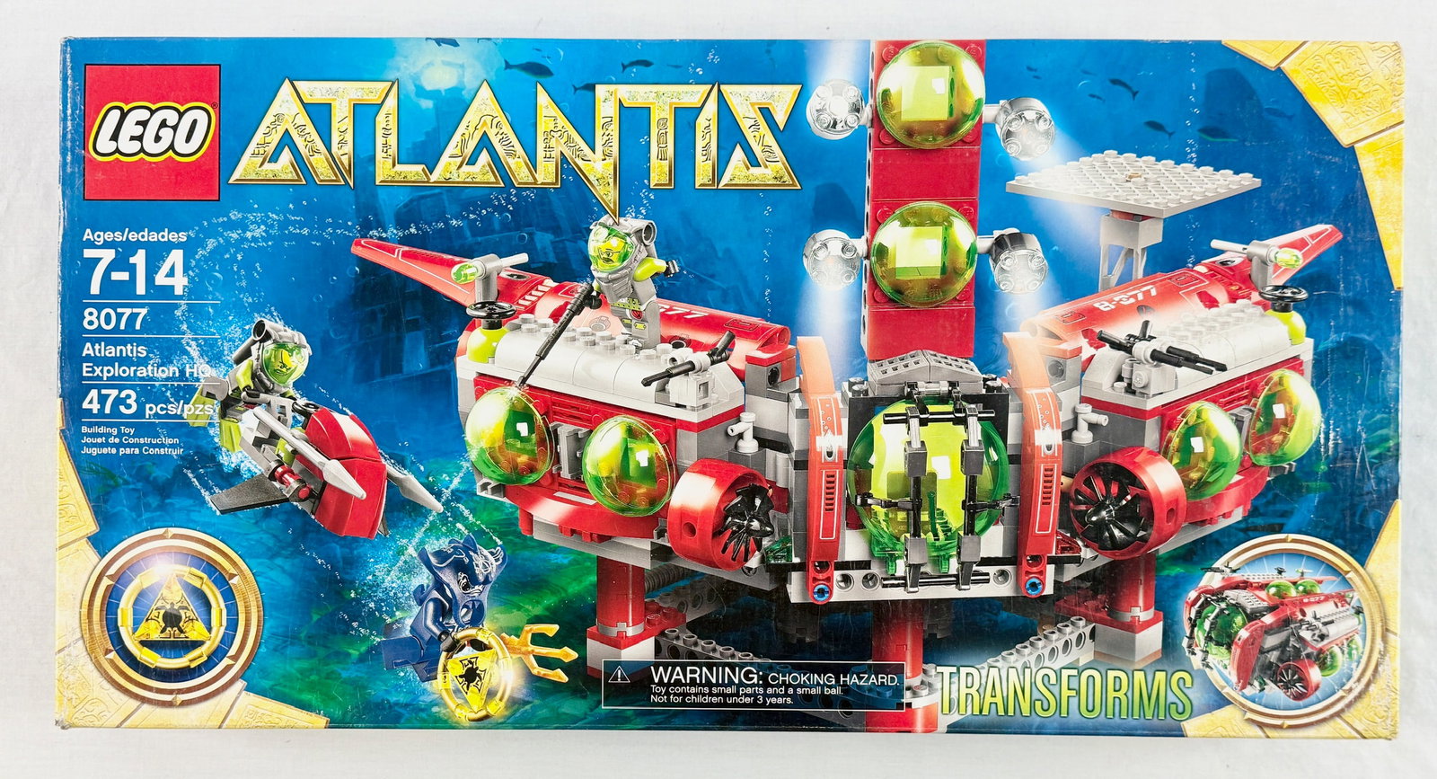 LEGO Atlantis Exploration HQ Set 8077 (1 of 3)